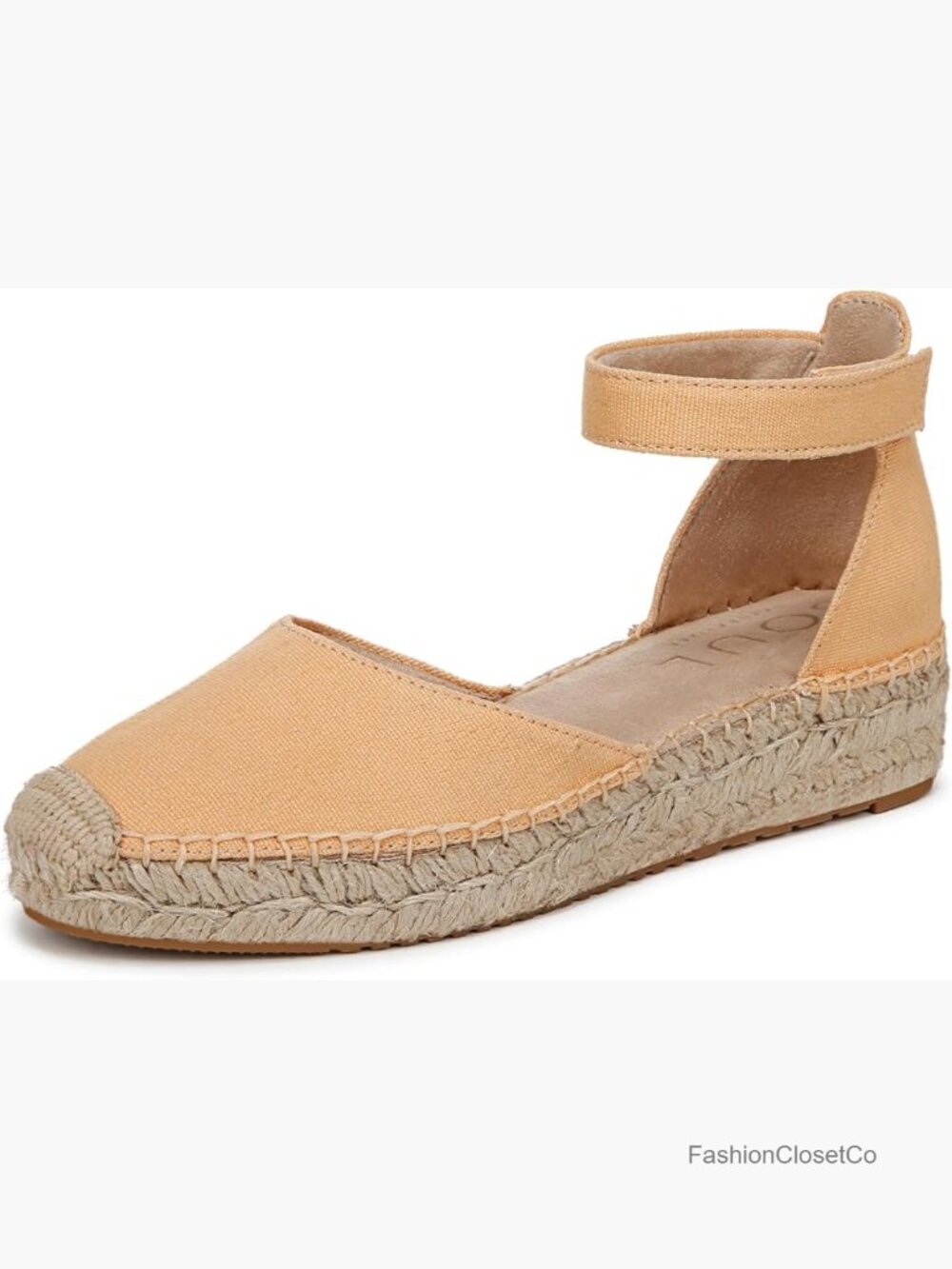 Woven Espadrille Wedge Sandals with Ankle Strap